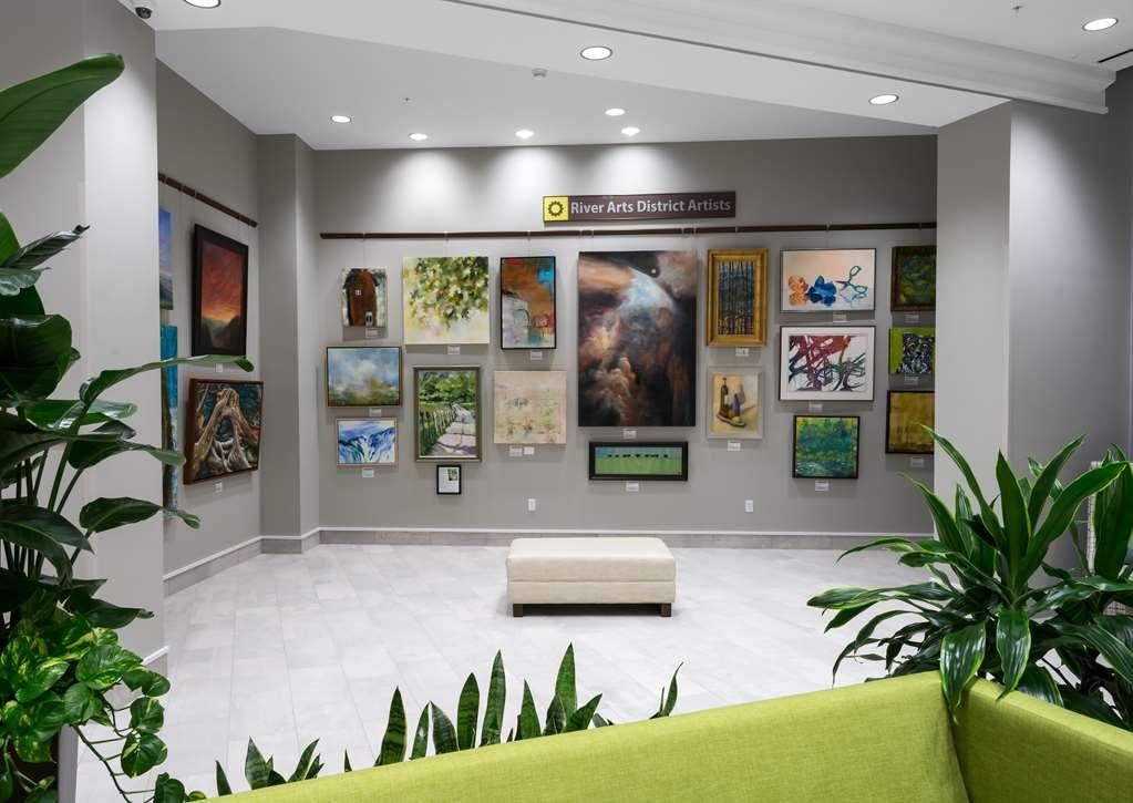 Hilton Garden Inn Asheville Downtown Interieur foto