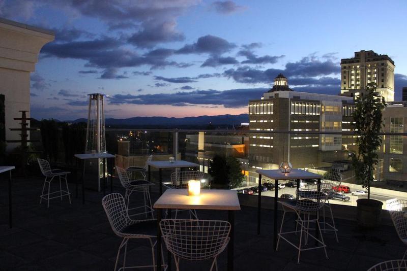 Hilton Garden Inn Asheville Downtown Buitenkant foto